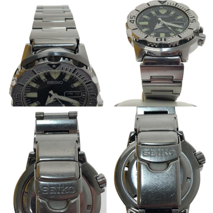 SEIKO（セイコー） □□ 腕時計 自動巻き ダイバーズウォッチ ブラック