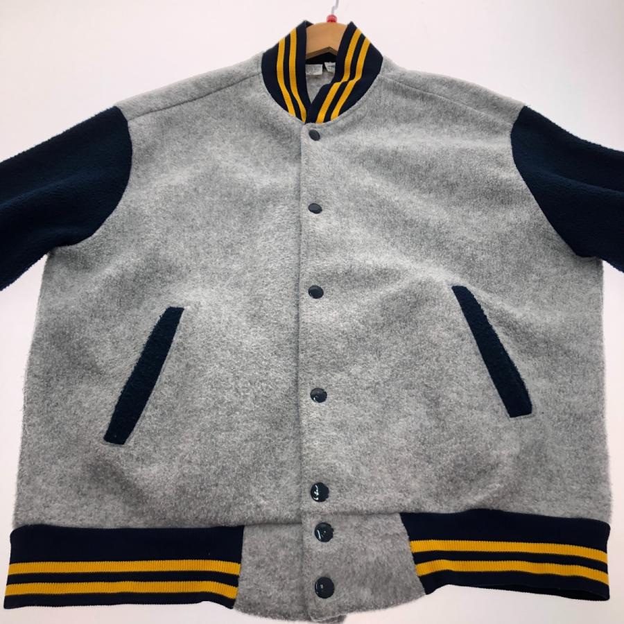□□ PYRAMID スタジャン ジャケット Mサイズ RN 14265 グレー系 傷や