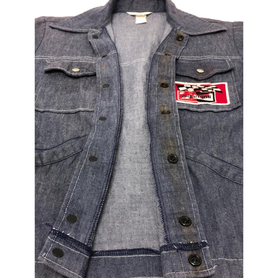 □□ 70s CHAMPION OFFICIAL RACING APPAREL カバーオール サイズ不明