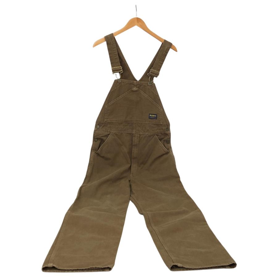 □□70s OSH KOSH オーバーオール 古着 SIZE W32×L34 ブラウン □□ 70s OSH KOSH オーバーオール 古着 SIZE W32×L34 ブラウン 傷や