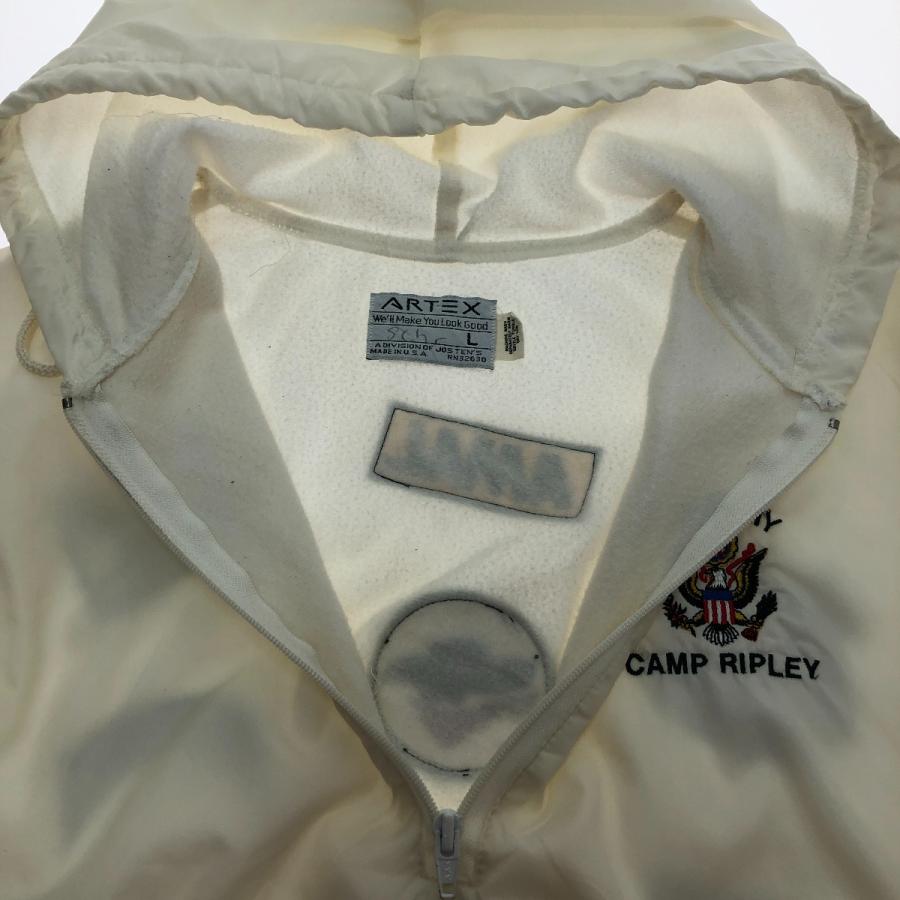 □□ ARTEX ハーフジップジャケット Lサイズ RN32630 アイボリー やや