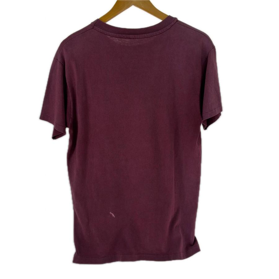70~80s Champion Tシャツ SIZE M 古着 ワインレッド 傷や汚れあり