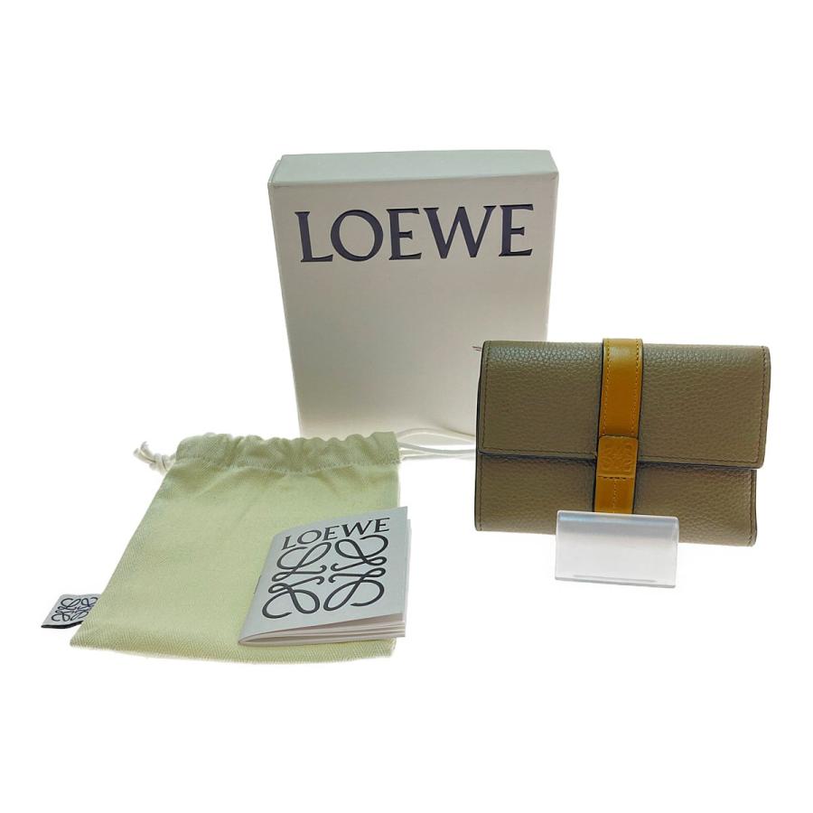 ロエベ （LOEWE） スモール バーティカル ウォレット 三つ折り 