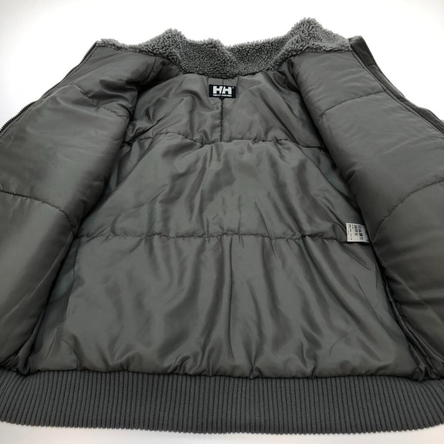 □□ HELLY HANSEN ヘリーハンセン ファイバーパイルサーモライアジャケット Lサイズ HOE52290 ミックスチャコールグレー 未使用に近い｜bigban｜03