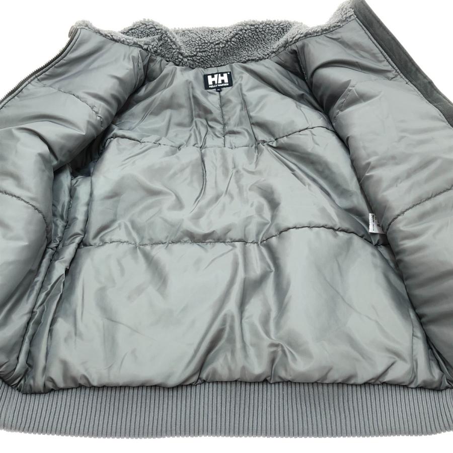 □□ HELLY HANSEN ヘリーハンセン ファイバーパイルサーモライアジャケット XLサイズ HOE52290 ミックスチャコールグレー 目立った傷や汚れなしの画像