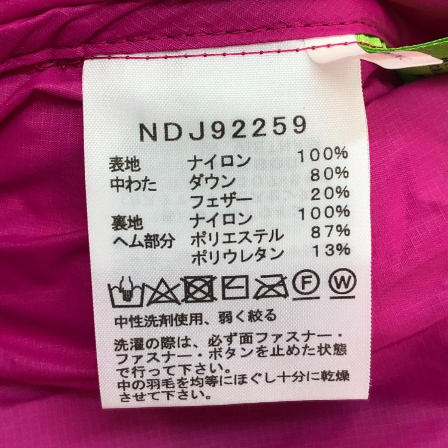 □□ THE NORTH FACE ザノースフェイス アコンカグアフーディ　150サイズ NDJ92259 フューシャピンク 目立った傷や汚れなし｜bigban｜05