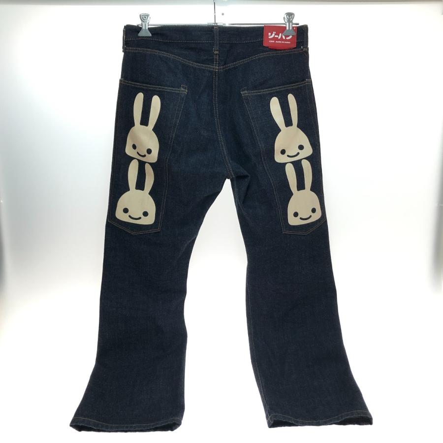 □□ CUNE たて2連うさぎ×2 デニムパンツ マンモス SIZE 36 TB07F214 