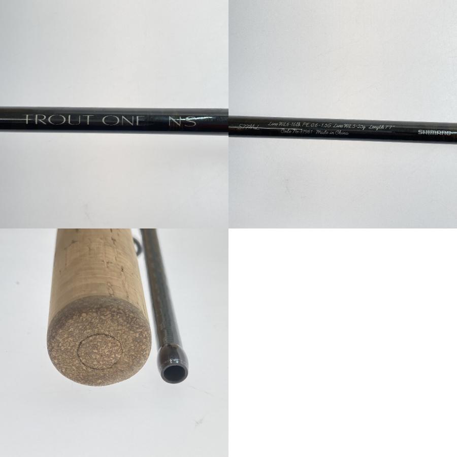 □□ SHIMANO シマノ TROUT ONE NS トラウトワンNS S77ML 37961 本体