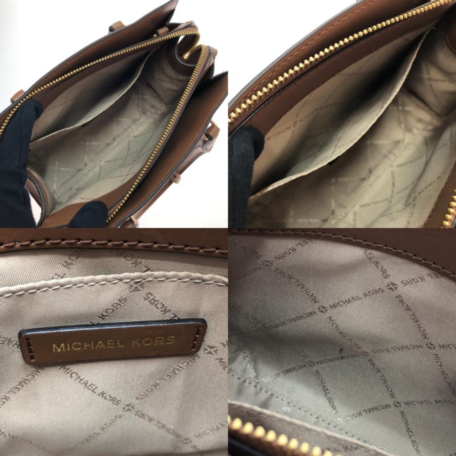 MICHAEL KORS □□ マイケルコース センタージップ サッチェル  