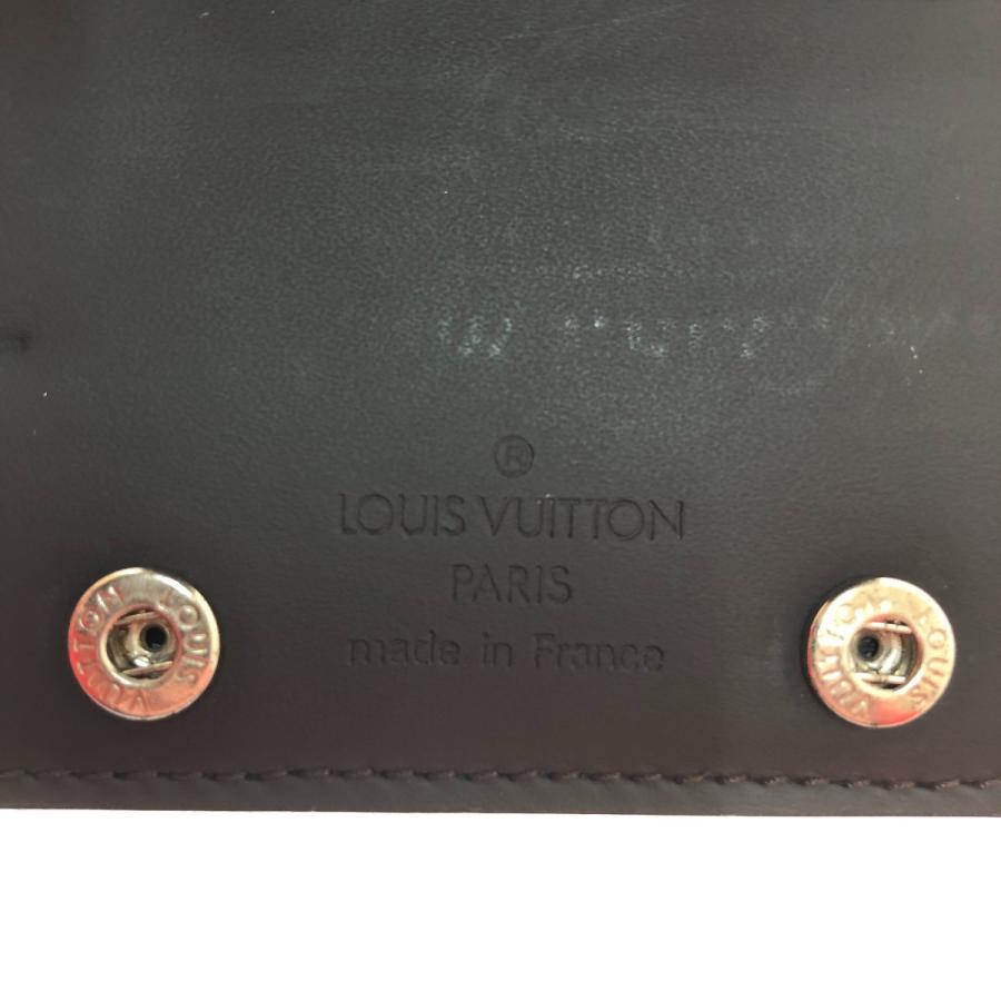 □□ LOUIS VUITTON ルイヴィトン モノグラム グラセ ポルトフォイユ コンパクト 二つ折り財布 M66490 ダークブラウン  やや傷や汚れあり : 1003101918334 : リサイクルビッグバンヤフー店 - 通販 - Yahoo!ショッピング