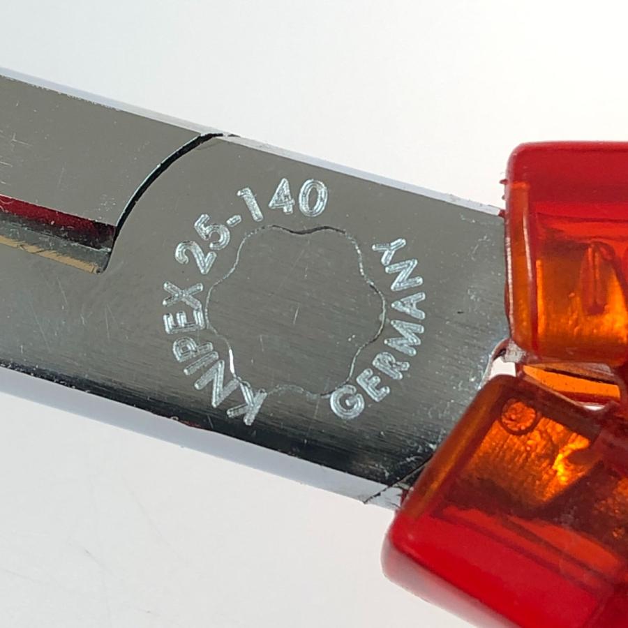 □□ KNIPEX クニペックス プライヤー クリアレッドグリップ □□ KNIPEX クニペックス プライヤー クリアレッドグリップ
