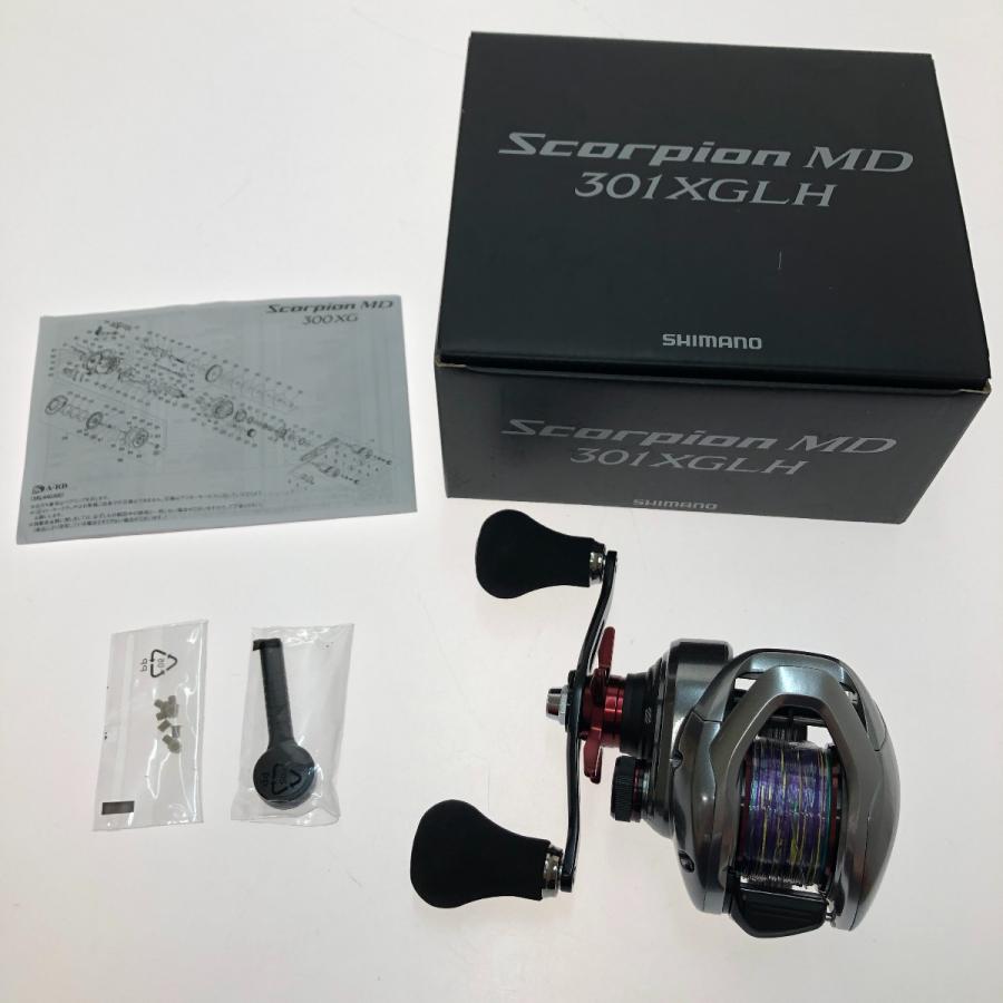 □□ SHIMANO シマノ 21 スコーピオンMD 301LHXG 左巻き ベイト □□ SHIMANO シマノ 21 スコーピオンMD 301LHXG 左巻き ベイト