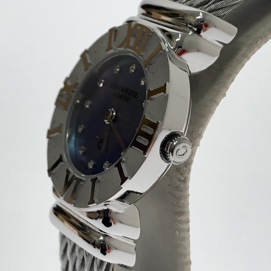 PHILIPPE CHARRIOL 腕時計 サントロペ クオーツ SV925 028S ブルー 