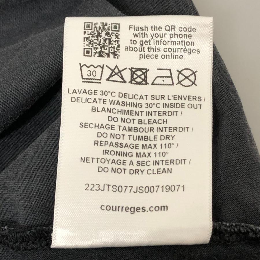 courreges（クレージュ） □□ 半袖Tシャツ クロップド XXLサイズ