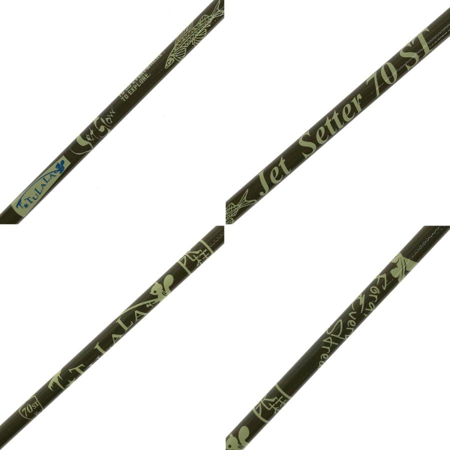 JETSLOW×TULALA ジェットセッター 70ST 振出し式スピニングロッド やや 