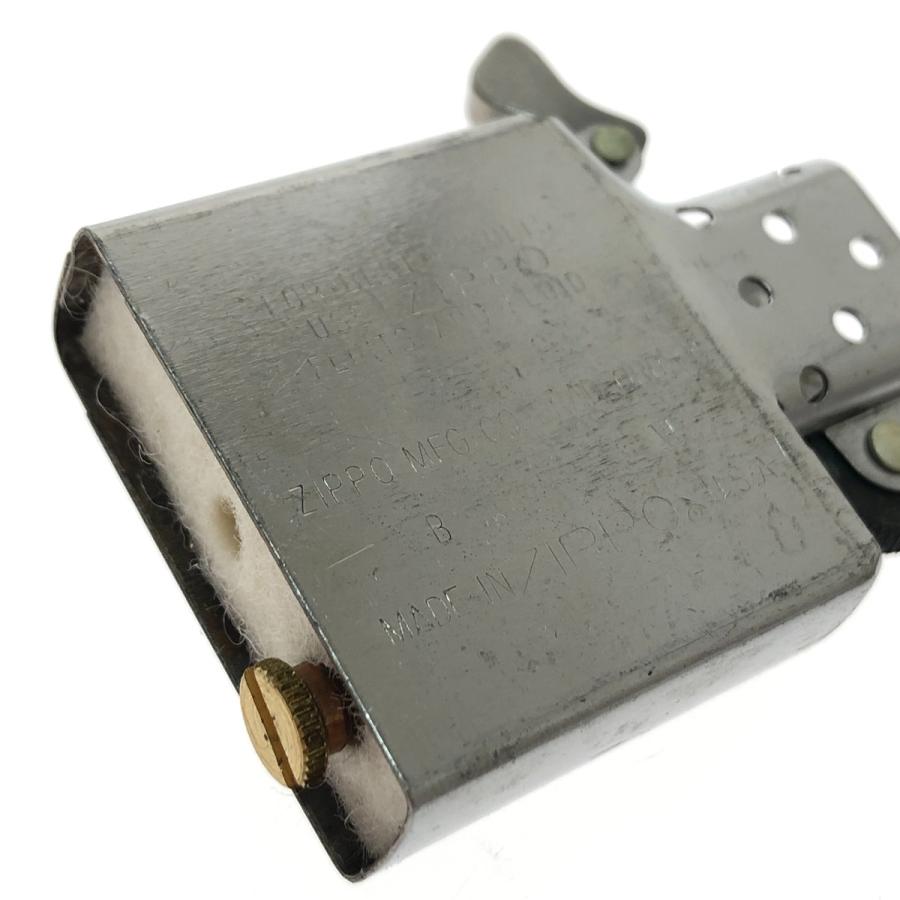□□ ZIPPO ジッポー グレゴリー 旧ロゴ ライター シルバー 目立った傷や汚れなし_7