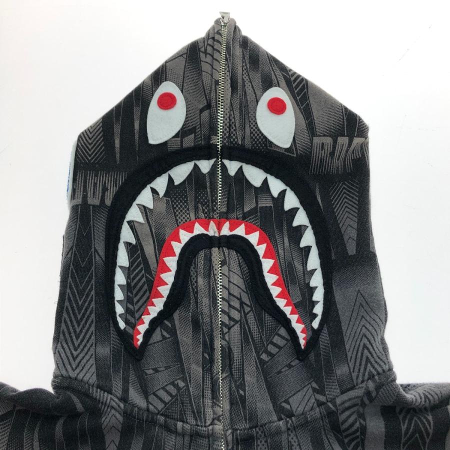 A BATHING APE (エイプ)パーカー Mサイズ ape エイプ パーカー グレー