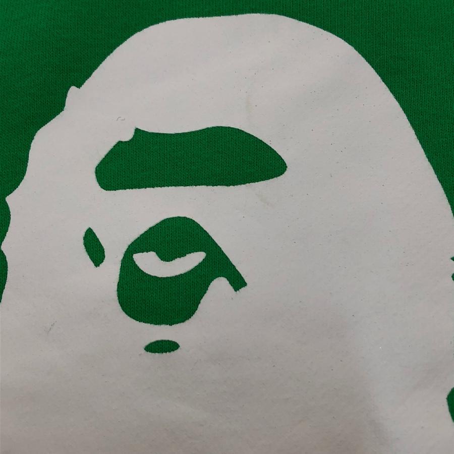 □□ A BATHING APE アベイシングエイプ NBAコラボ スウェット トレーナー 3XLサイズ グリーン やや傷や汚れあり : リサイクルビッグバンヤフー店 - 通販 - Yahoo!ショッピング □□ A BATHING APE アベイシングエイプ NBAコラボ スウェット トレーナー 3XLサイズ グリーン やや傷や汚れあり : リサイクルビッグバンヤフー店 - 通販 - Yahoo!ショッピング