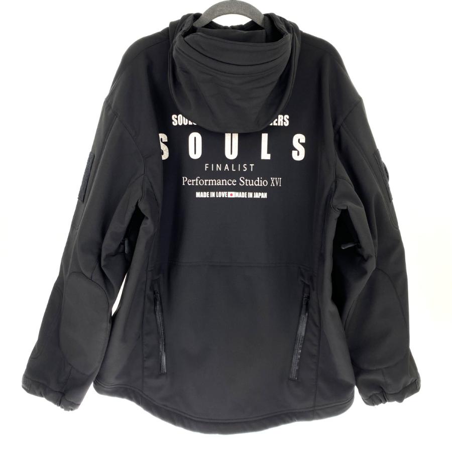 SOULS ソウルズ フィールドシェルジャケット ブラック サイズXL やや傷