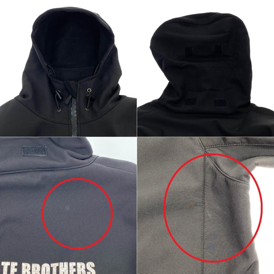 SOULS ソウルズ フィールドシェルジャケット ブラック サイズXL