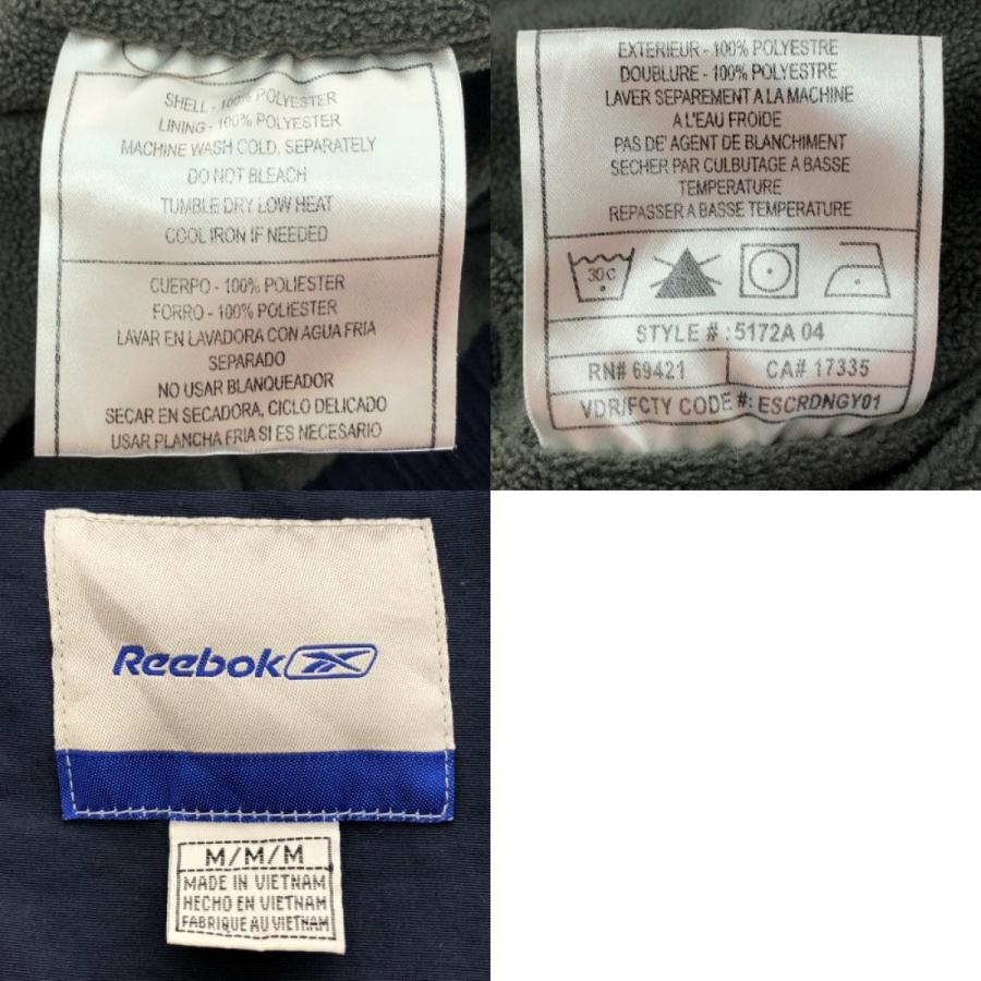 Reebok（リーボック） □□ ブルゾン Mサイズ ネイビー 傷や汚れあり