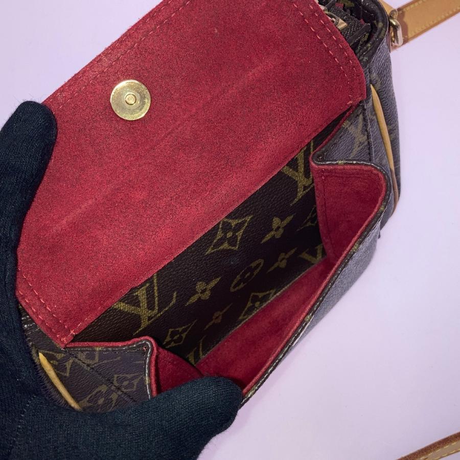 □□ LOUIS VUITTON ルイヴィトン モノグラム ヴィバシテPM ショルダーバッグ M51165 やや傷や汚れあり_7
