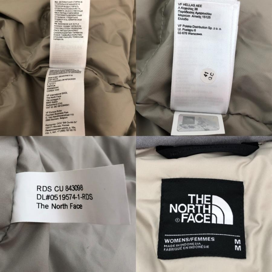 □□ THE NORTH FACE ザノースフェイス アークティックパーカーレトロ ダウン Mサイズ ブラフタン(ベージュ) 目立った傷や汚れなし_9