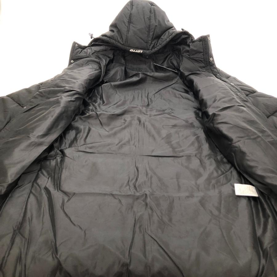 □□ Lotto ロット ベンチコート LLサイズ LOTM9028 ブラック 目立った