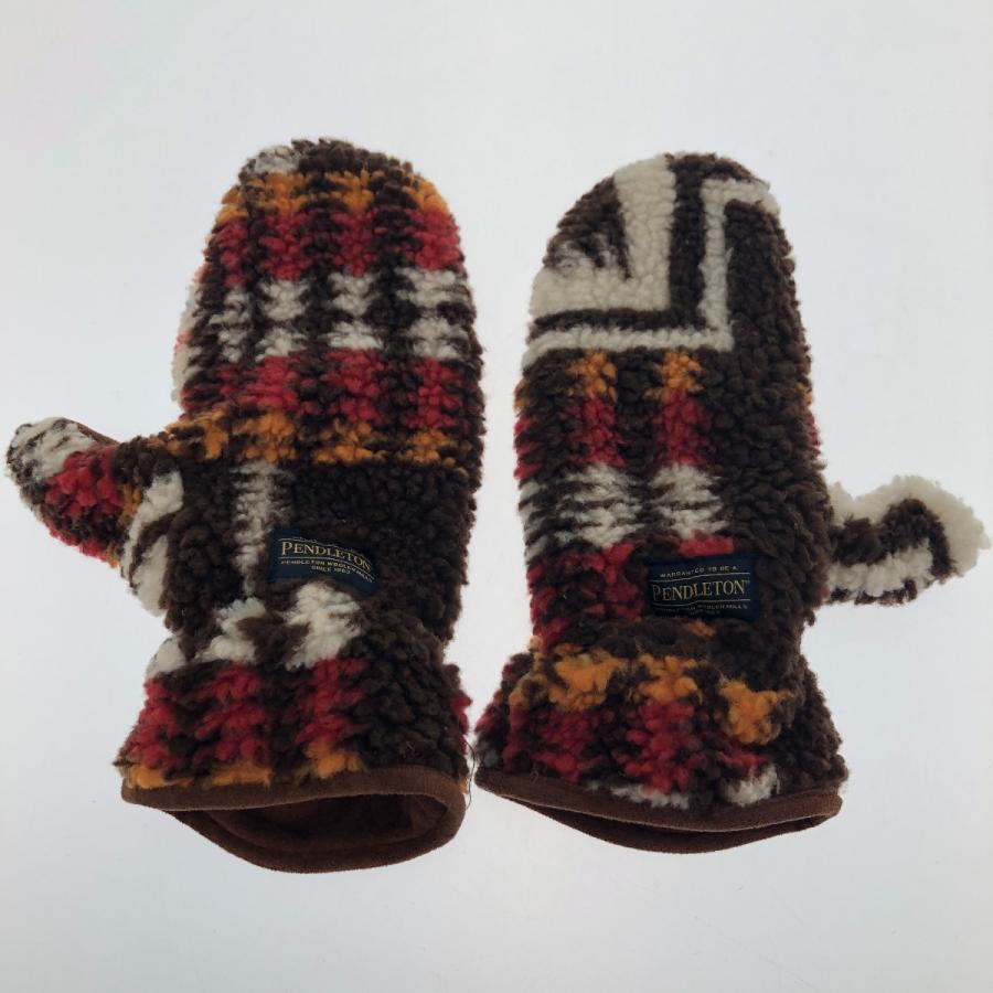 □□ PENDLETON ペンドルトン 帽子 マフラー 手袋 冬物三点セット