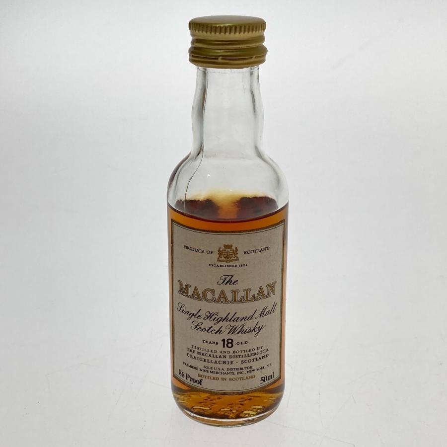□□ The MACALLAN マッカラン マッカラン18年 ミニボトル 50ml
