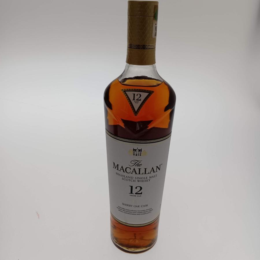 未開封THE MACALLAN 12年 ハイランドシングルモルトウイスキー □□ The MACALLAN マッカラン 12年 ハイランド シングルモルト