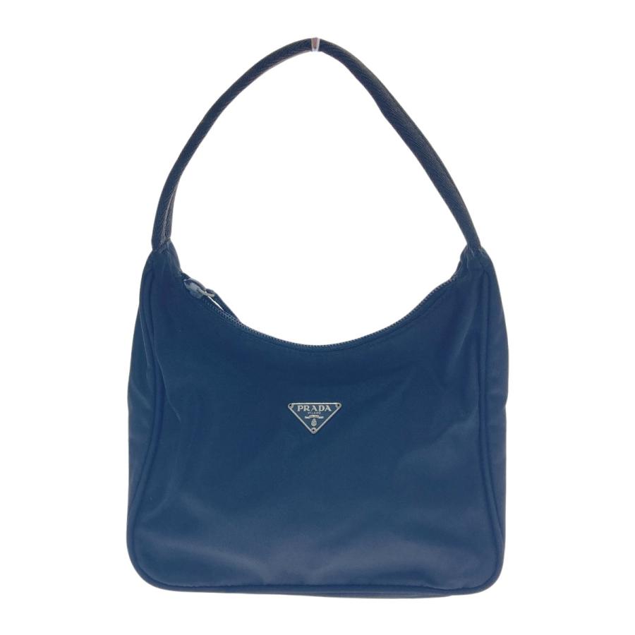 【美品】PRADA プラダ ショルダーバッグ MV515 三角プレート PRADA（プラダ） □□ ハンドバッグ ミニハンドバッグ 三角ロゴ