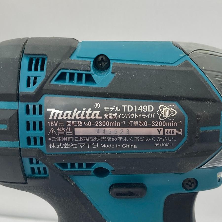 □□ MAKITA マキタ 充電式インパクトドライバ 18V 3.0Ah
