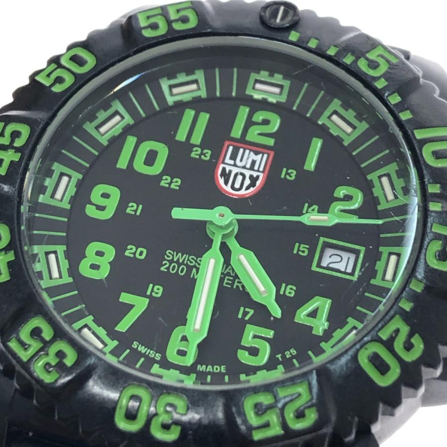 【LUMINOX】ルミノックス3067 グリーン文字盤　レアカラー LUMINOX ルミノックス ネイビーシールズ カラーマークシリーズ