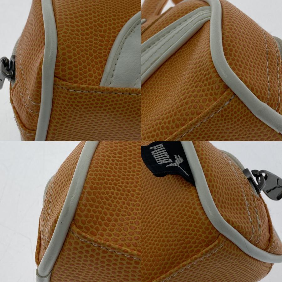 PUMA（プーマ） □□ ミニボストンバッグ 2点セット オレンジ やや傷や