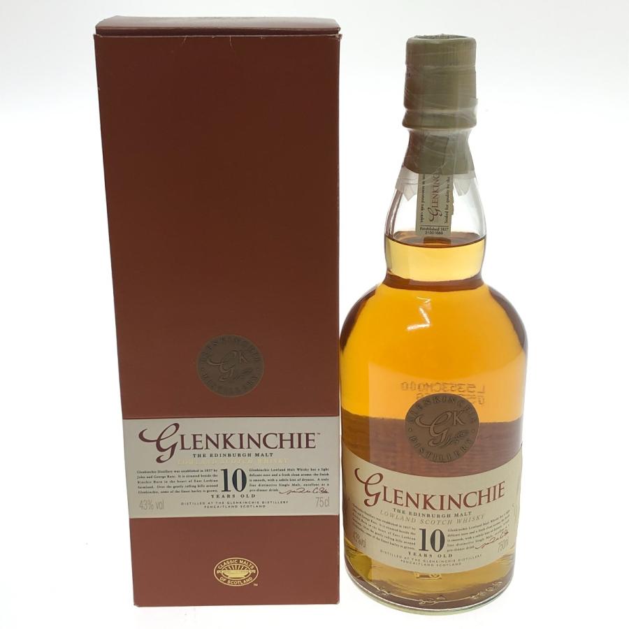 □□グレンキンチー 10年　ザ・エジンバラモルト　LOWLAND　SCOTCH　WHISKY □□グレンキンチー 10年 ザ・エジンバラモルト LOWLAND SCOTCH
