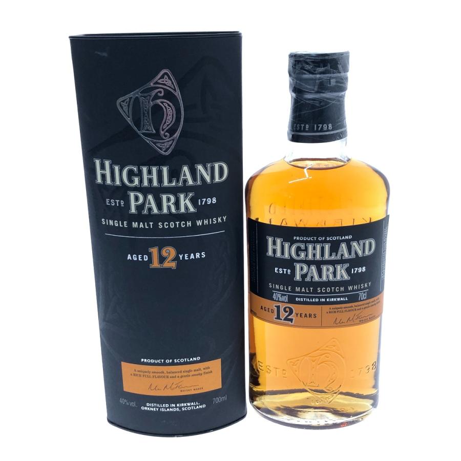 □□ハイランドパーク 12年　シングル モルト スコッチ ウイスキー 旧ボトル 未開栓 □□ ハイランドパーク 12年 シングル モルト スコッチ