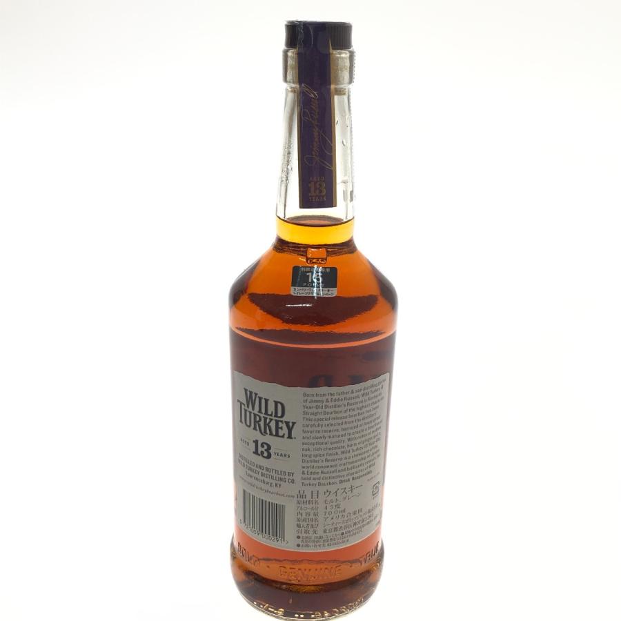 □□ WILD TURKEY ワイルドターキー 13年 バーボンウイスキー 未 □□ WILD TURKEY ワイルドターキー 13年 バーボンウイスキー 未
