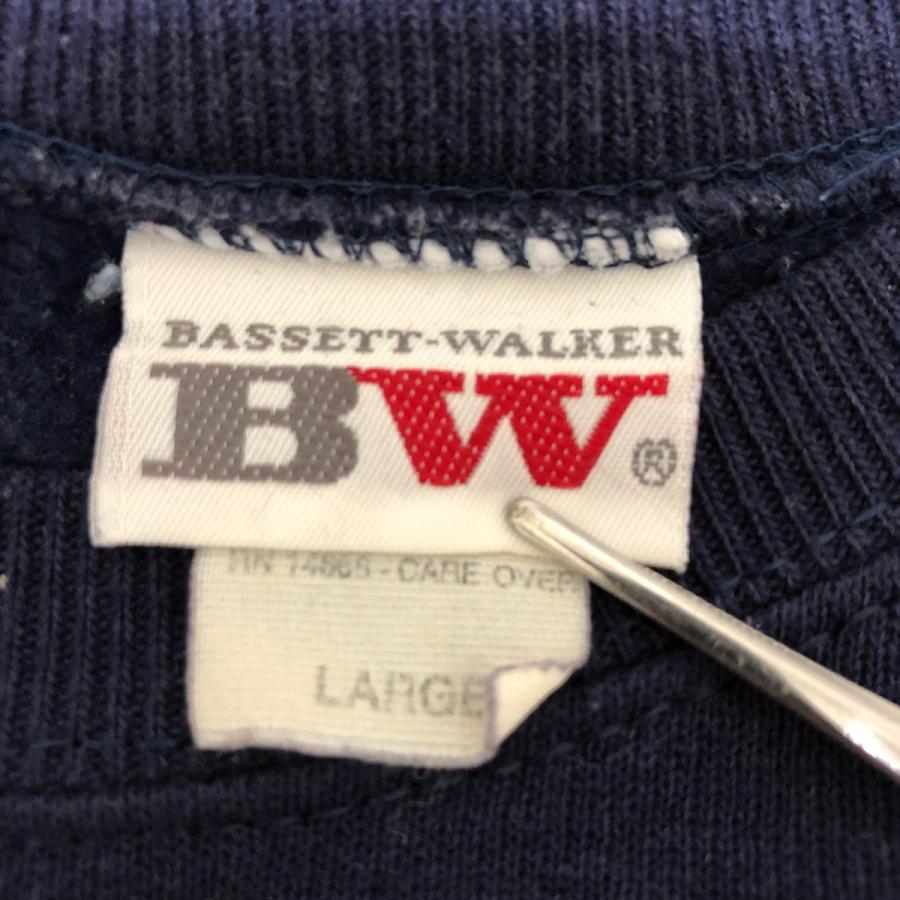 □□ 80s BASSETT-WALKER スウェット ラグランスウェット トレーナー
