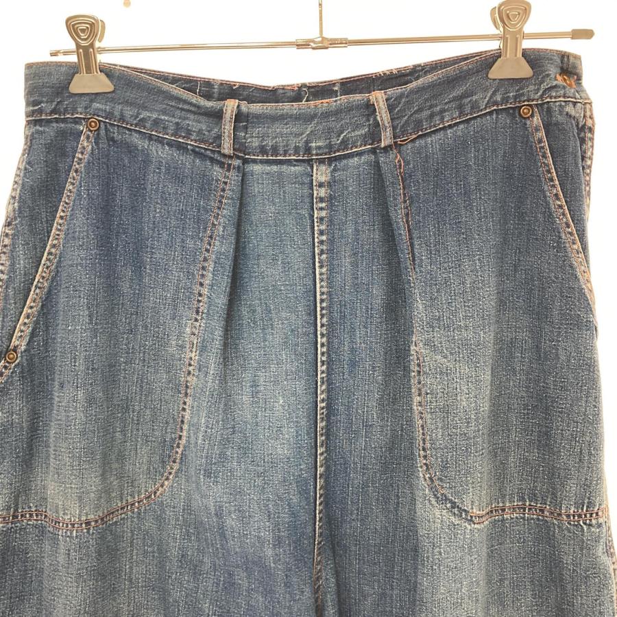 50s ランチパンツ 片爪グリッパー ビンテージ ストア系UFOリベット