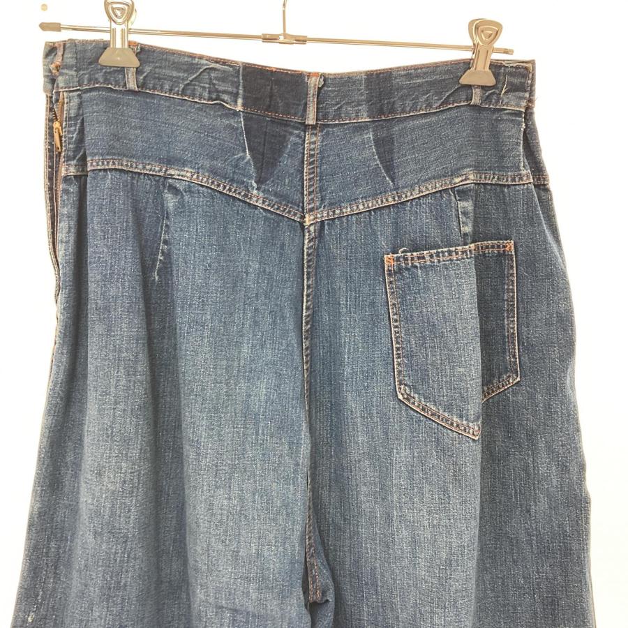 □□ 50s JCPenney(ERWIN) ジーンズ 片爪GRIPPERジッパー UFOリベット