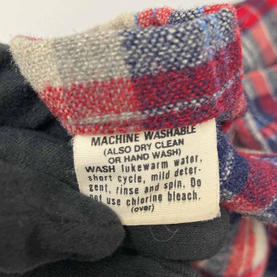 □□ 70s PENDLETON 長袖チェックシャツ USA製 Mサイズ レッド 古着