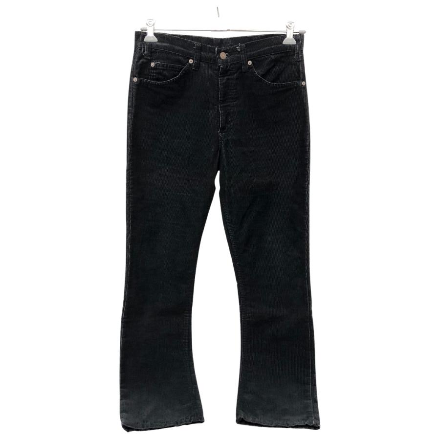 □□70s Levis パンツ コーデュロイパンツ SIZE W32×L34 白タブネームなし 古着 ブラック □□ 70s Levis パンツ コーデュロイパンツ SIZE W32×L34 白タブネーム