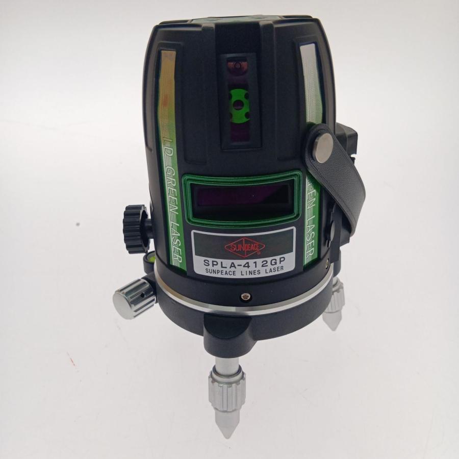 □□SUNPEACE ダイレクトグリーンレーザー墨出器  SPLA-412GP ブラック □□ SUNPEACE ダイレクトグリーンレーザー墨出器 SPLA-412GP ブラック
