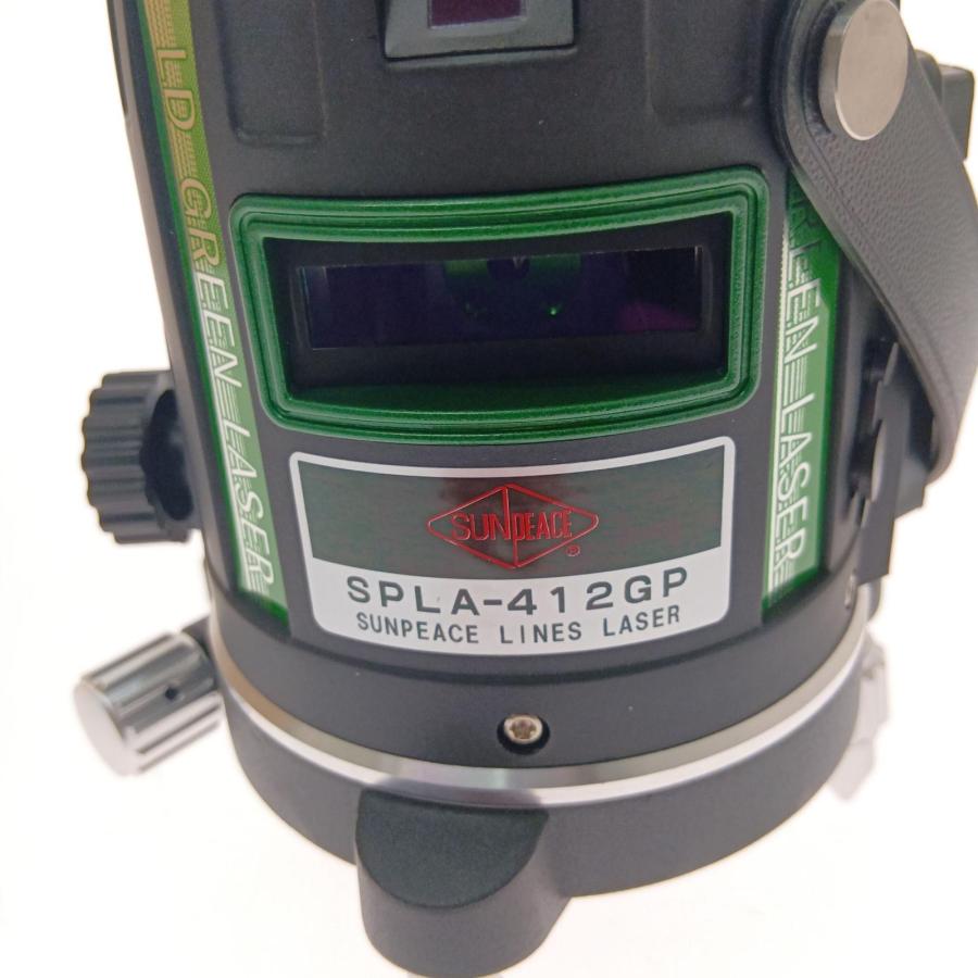 □□SUNPEACE ダイレクトグリーンレーザー墨出器  SPLA-412GP ブラック □□ SUNPEACE ダイレクトグリーンレーザー墨出器 SPLA-412GP ブラック