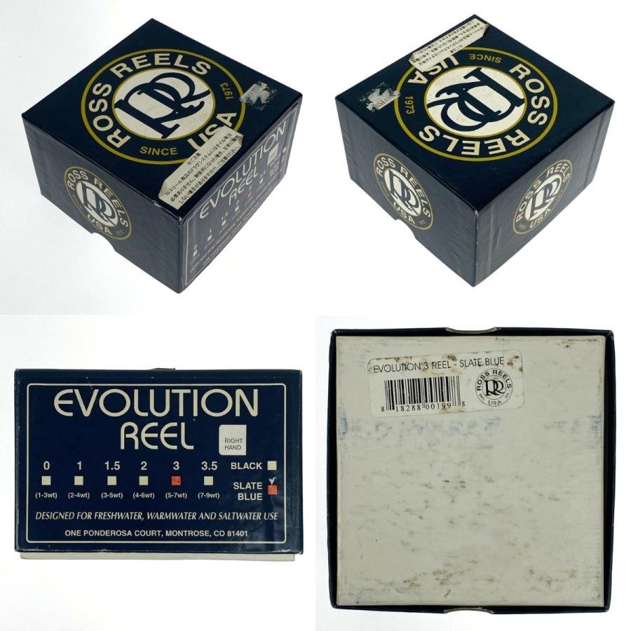 ROSS REELS ロスリール EVOLUTION エボリューション 3 スレートブルー