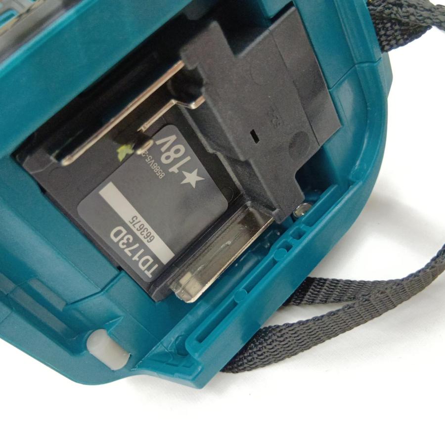 □□ MAKITA マキタ 充電式インパクトドライバ18V TD173DRGX ブルー 未