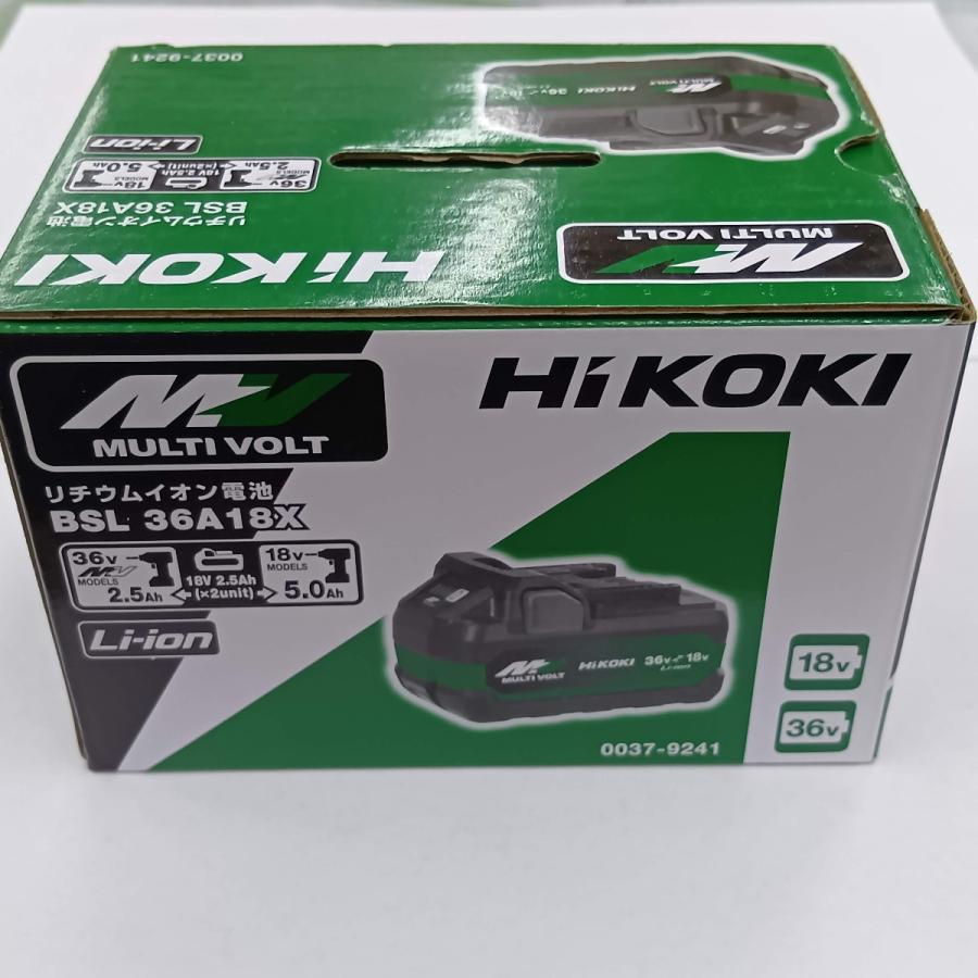 □□ HiKOKI ハイコーキ リチウムイオン蓄電池 バッテリー BSL36A18X 