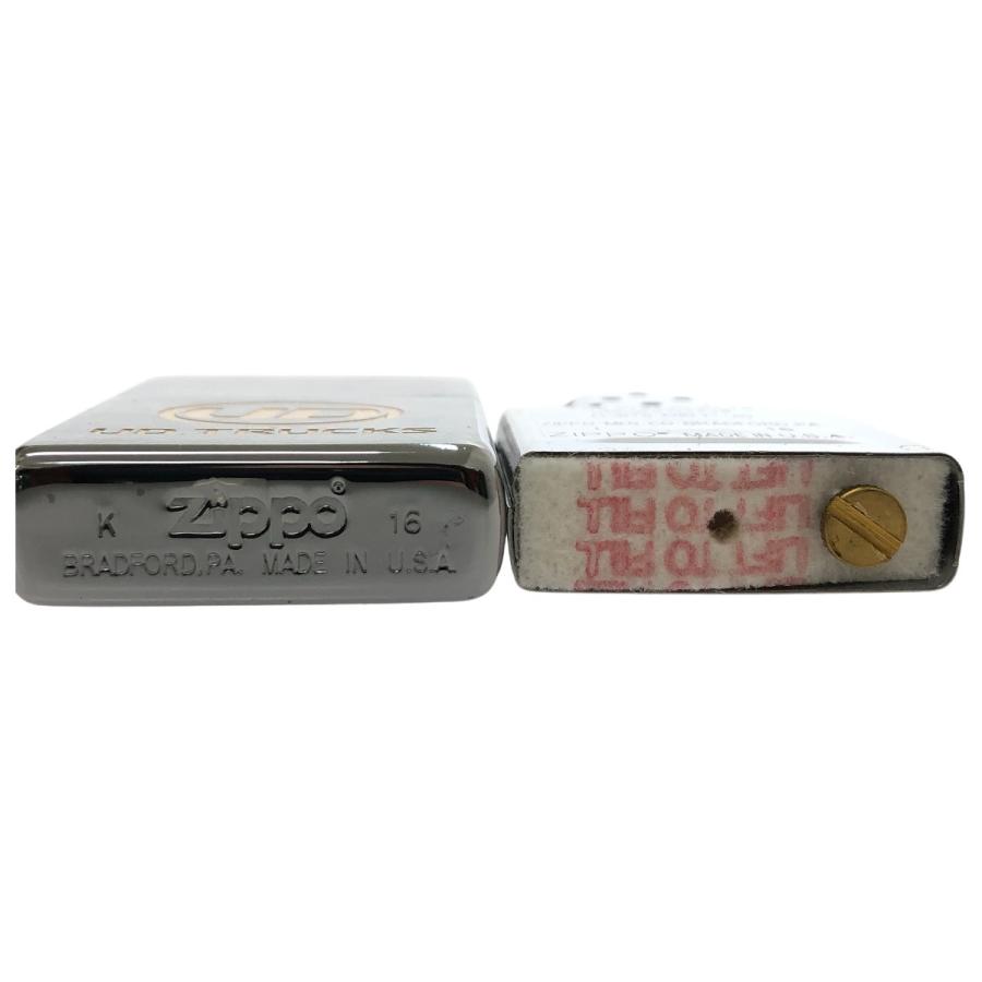 □□  ライター ZIPPO UD TRUCKS シルバー やや傷や汚れありの画像