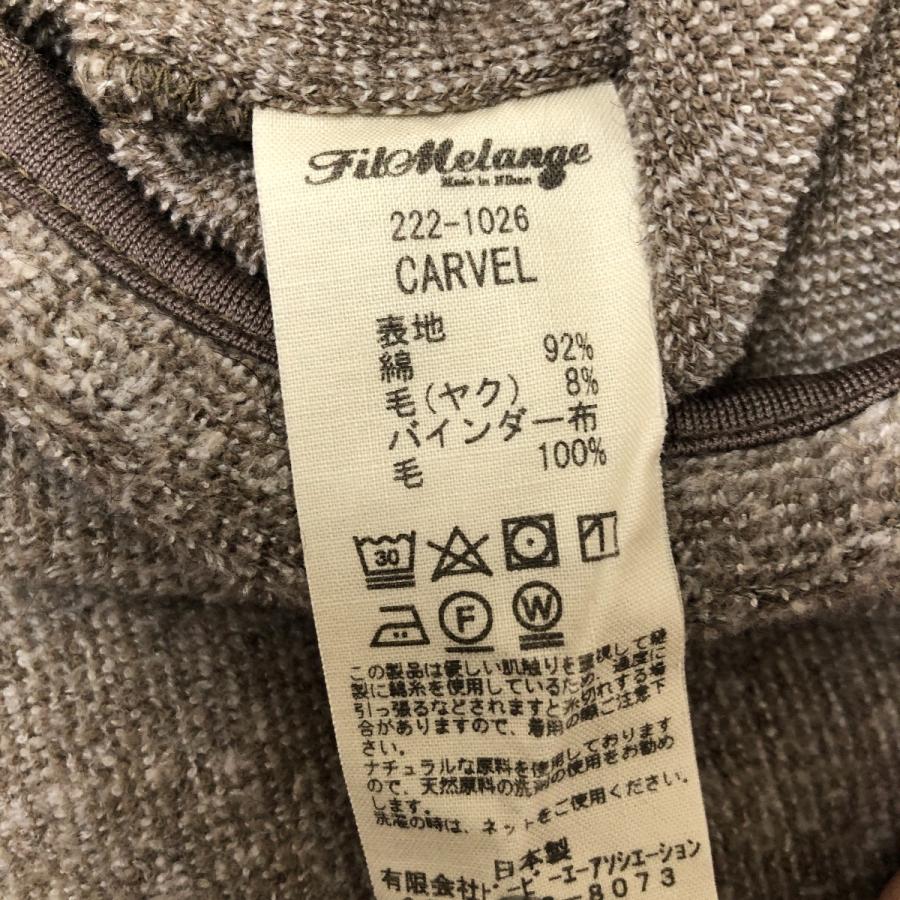 □□ FilMelange ニット CARVEL SIZE3 222-1026 ブラウン やや傷や汚れ